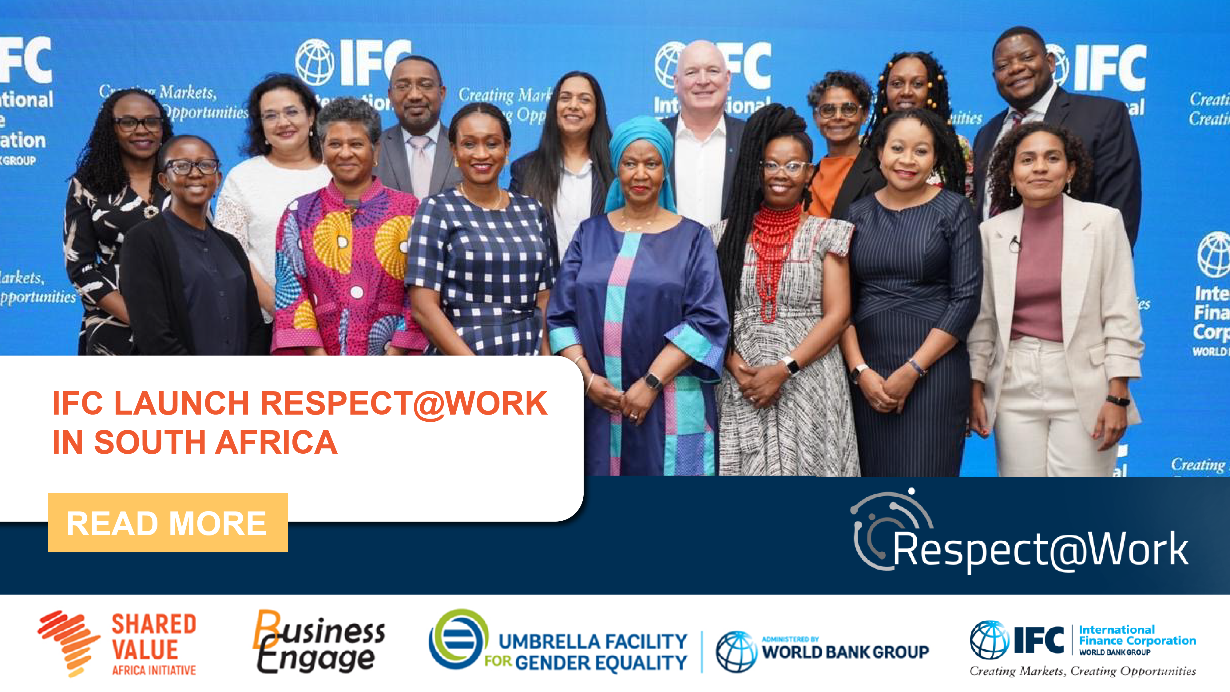 IFC Launch Respect@Work in South Africa