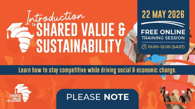 INTRODUCTION TO SHARED VALUE & SUSTAINABILITY&nbsp; | 22 May 2026
